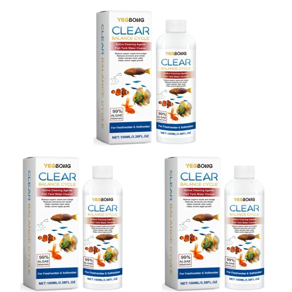 Fish Tank Water Cleaner﻿ Clarifying Agent